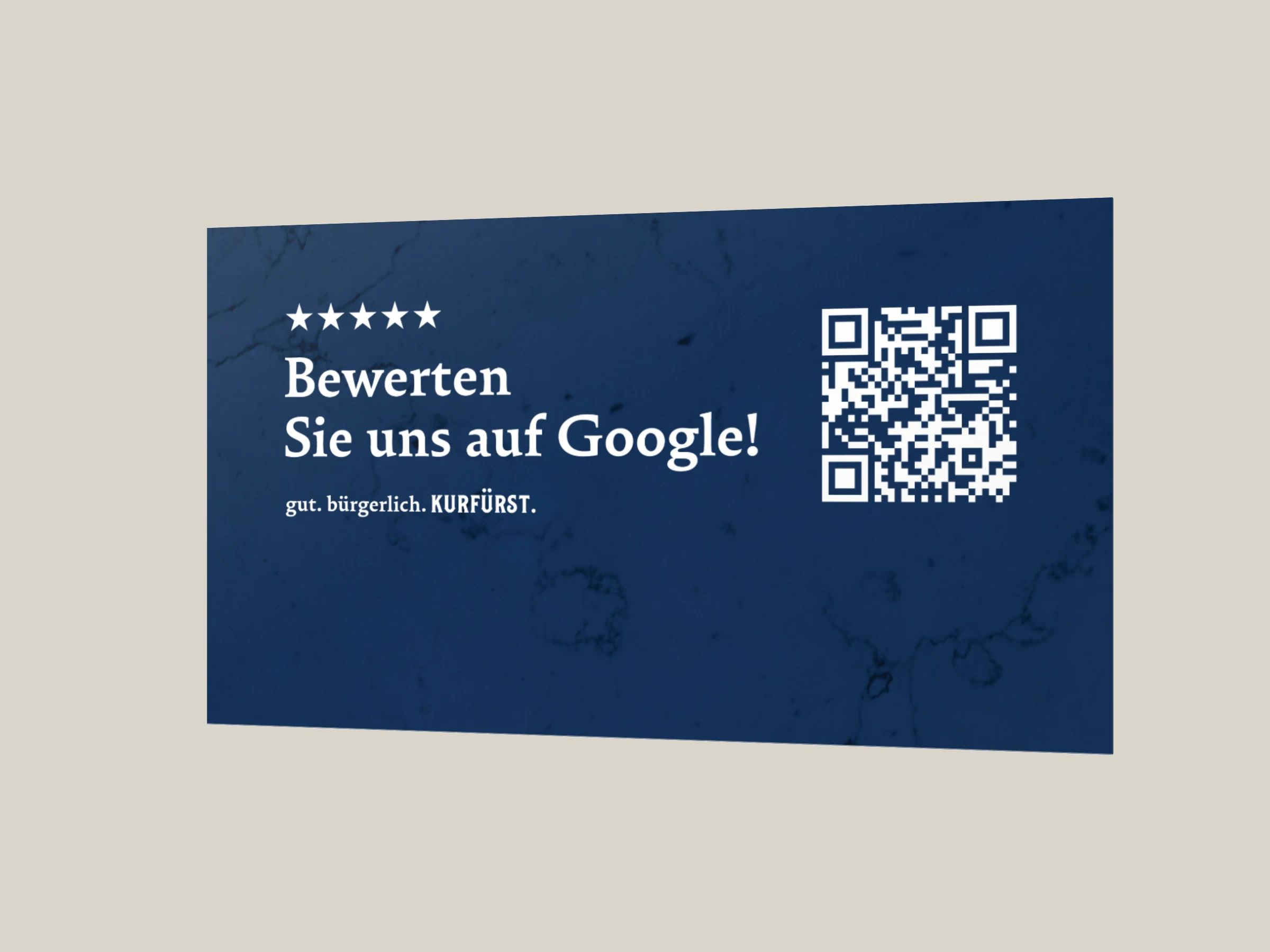 Bewertungsschild